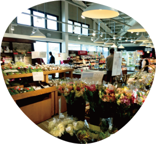 道の駅の別の店内の様子