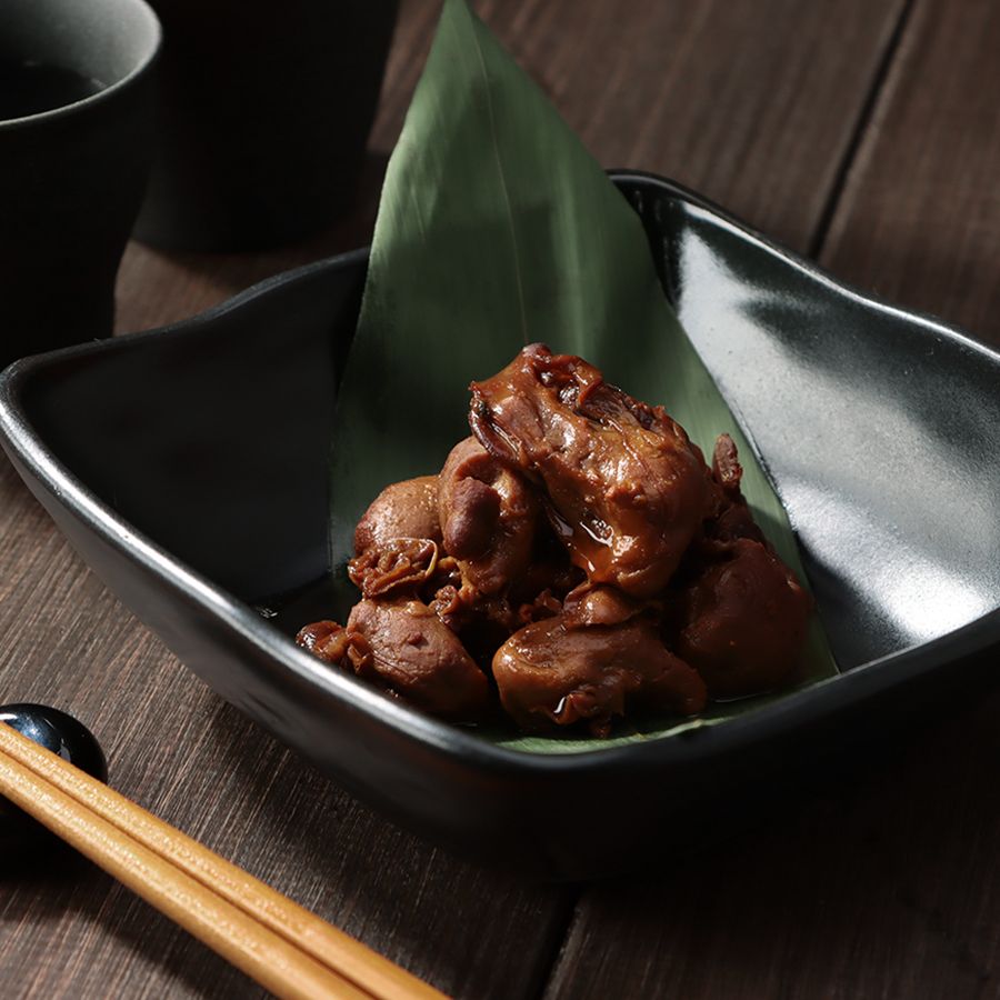 牡蠣の醤油煮とアヒージョ